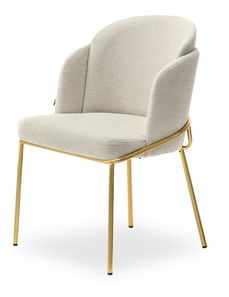 Étkezőszék Continuara (bézs + arany)