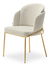 Étkezőszék Continuara (bézs + arany)