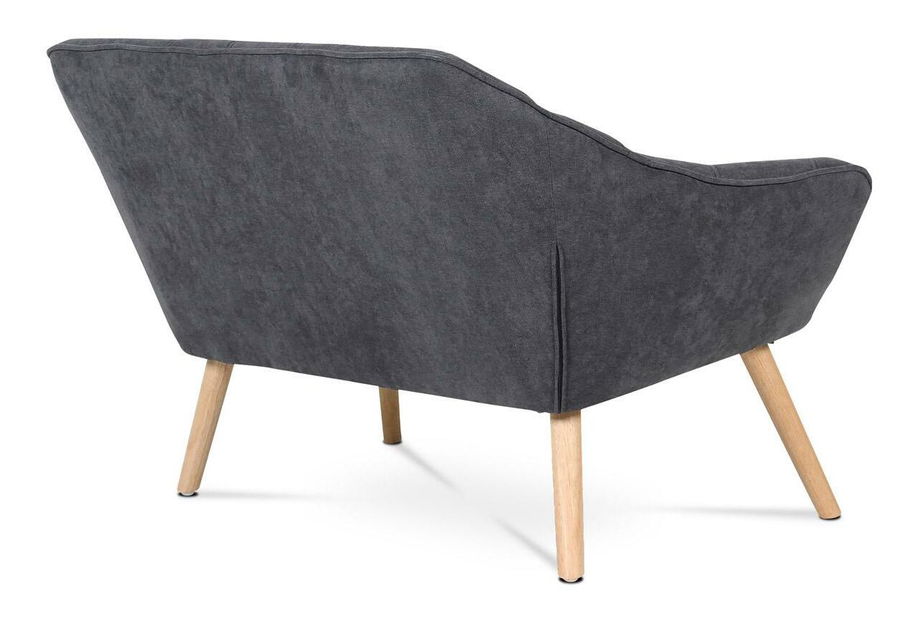 Kétszemélyes kanapé Atrevidos (sötétszürke)