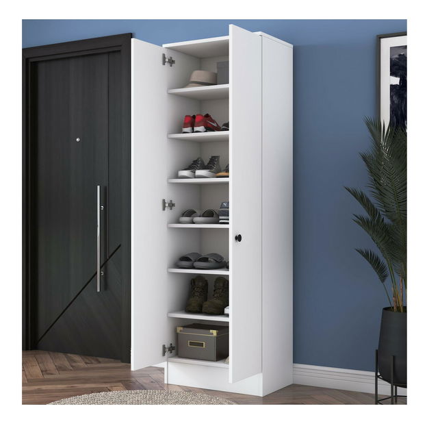 Dulap cu rafturi Pixie 13 (alb)