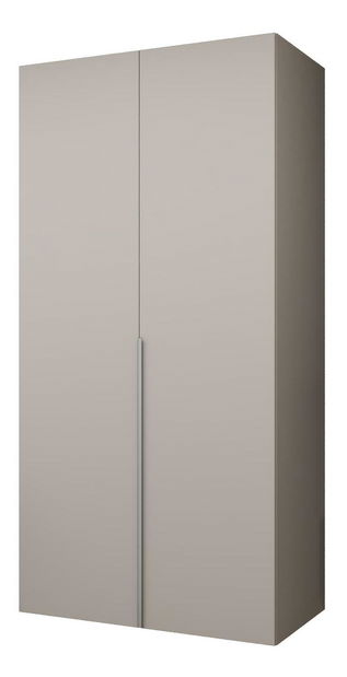 Šatníková skriňa 100 cm Alice 1 (kašmír + kašmír)