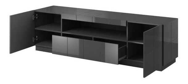 TV stolić Rojan (grafit sjajni)