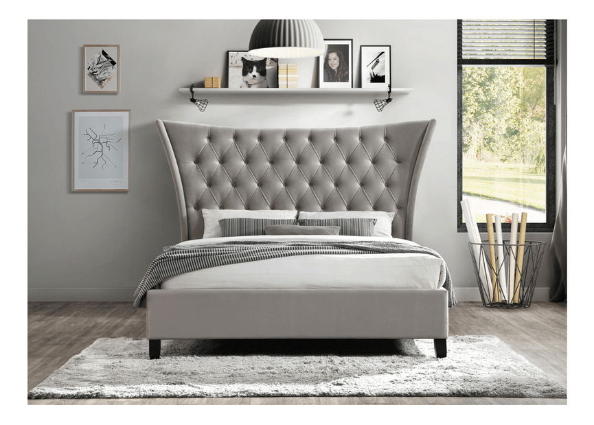 Pat matrimonial 180 cm Asilia (maro deschis)