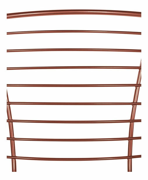 Set 2 buc. scaune de sufragerie HABIR (cupru)