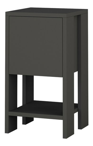 Noptieră Emmi (antracit)