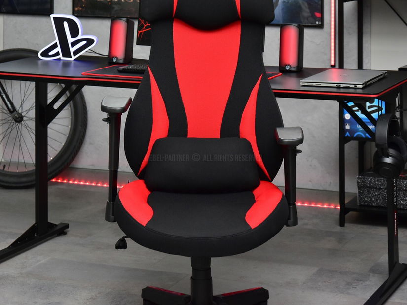 Fotel Icco (piros + fekete)