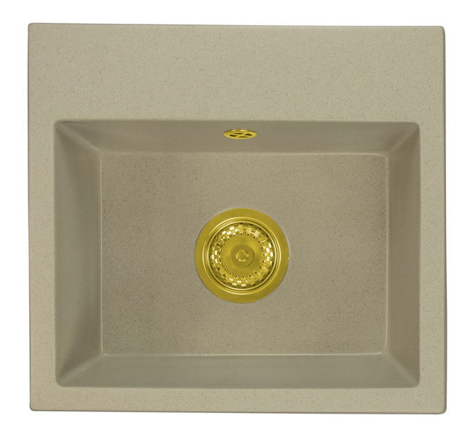 Kuhinjski sudoper Donius (bež) (sa 2 otvora za bateriju)