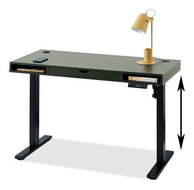 Masă PC Osto 120 (verde + negru)