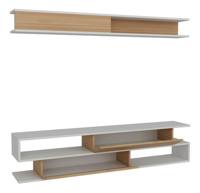 Mobilier living Simpsonic (teak + Alb) 