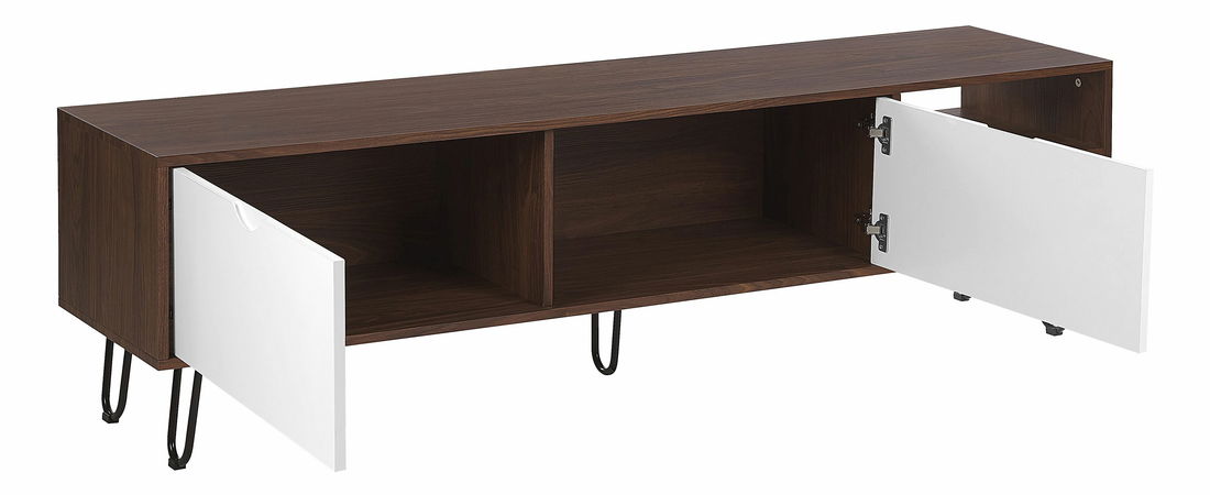 Masă TV/ comodă PIXO (MDF) (lemn închis)