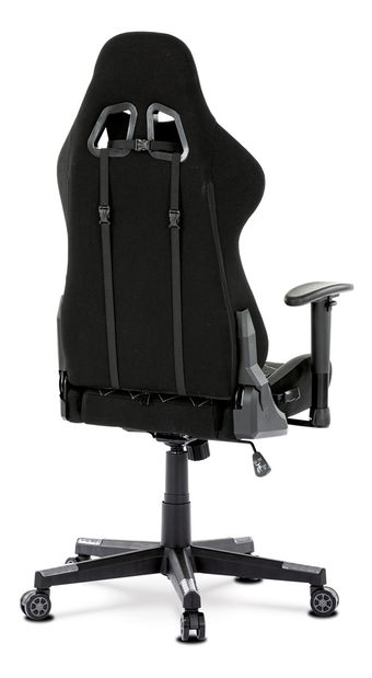 Fotoliu de birou/gaming Zarax-Z606-GREY (Negru + Gri)