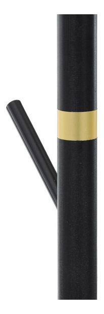 Vešiak Demonios (čierna + zlatá)