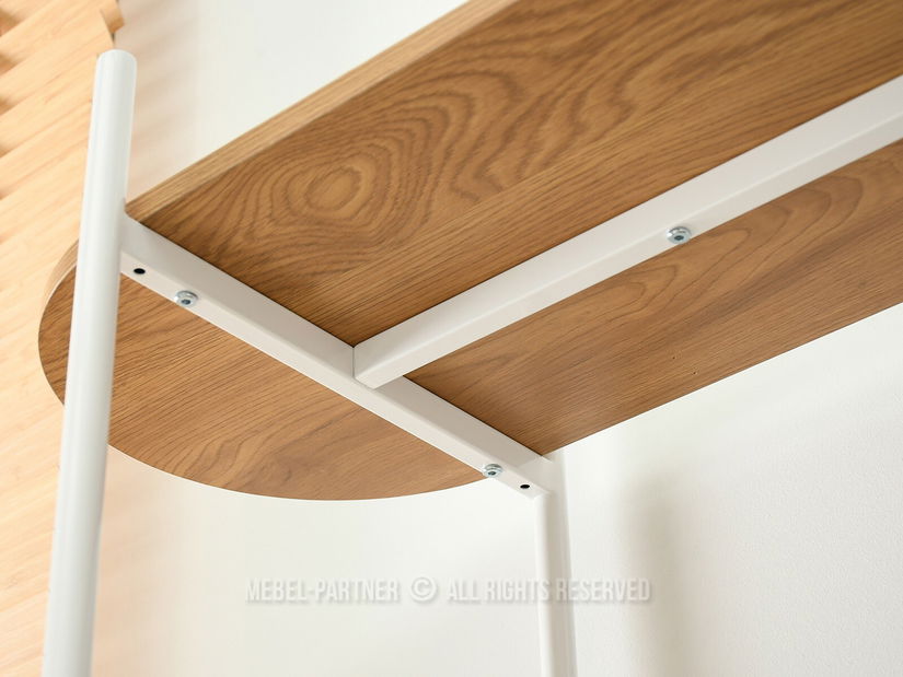 Regál Linde (tölgy + fehér)