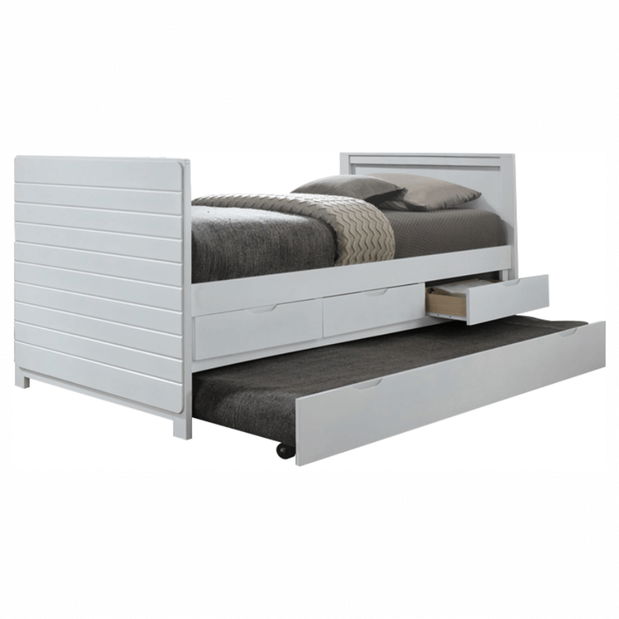 Pat de o persoană 90 cm Erima (cu somiere)