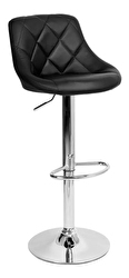 Barová stolička Marad UT-C859 (čierna + chróm)
