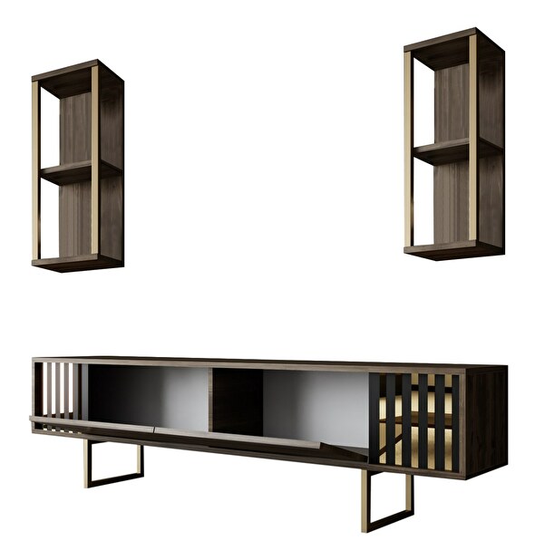 Mobilier living Golden (Nuc + Negru)