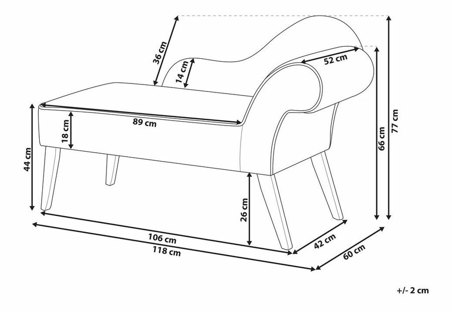Leňoška Baruni (tmavosivá) (P)