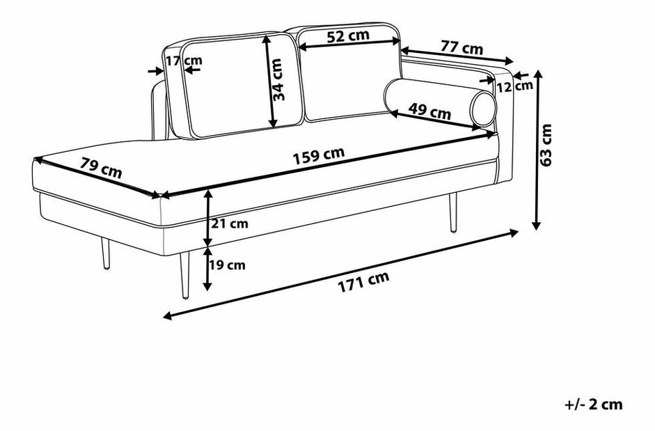 Leňoška Mirza (béžová) (P)
