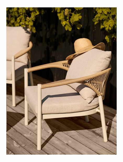 Záhradný set Abelia 4 (piesková + prírodná)