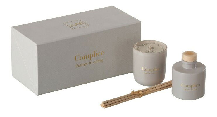 Sviečka Jolipa Ibiza Life (biela) 9x9x18cm 