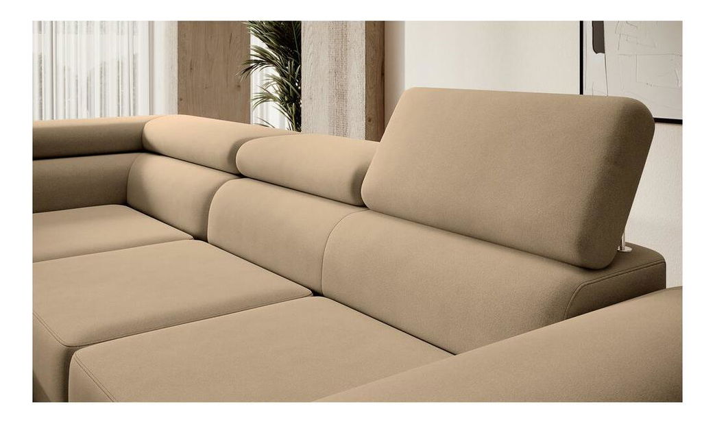 Colțar Stiletto (S) (bej mediu + argintiu)