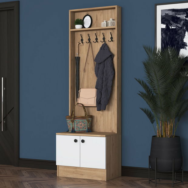 Set mobilier hol Montorio (nuc + alb)