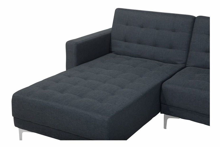 Colțar în formă de U ABERLADY (textil) (gri închis)