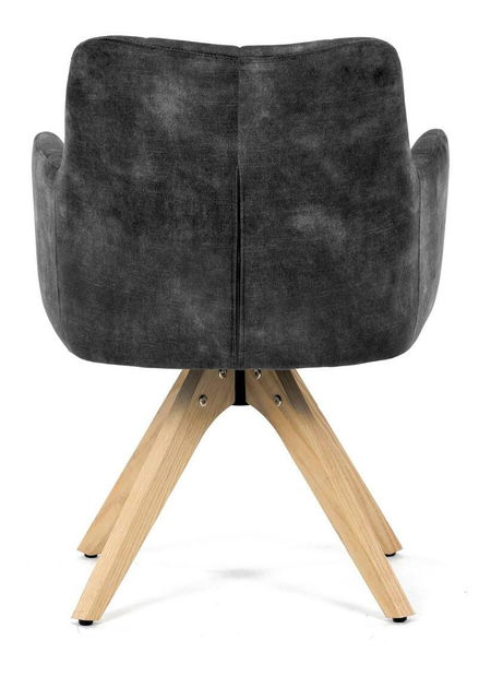 Jedálenská stolička Hegel (čierna)