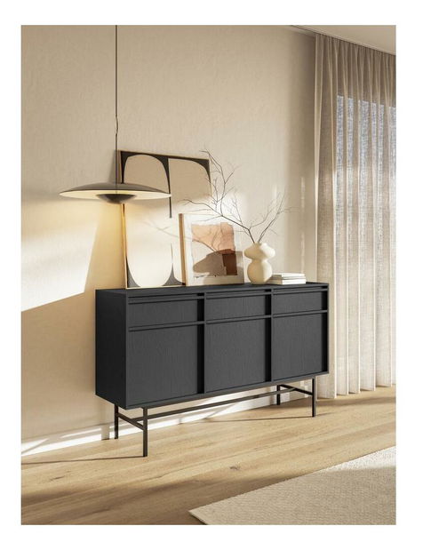 Komoda Evane E10 (crna)