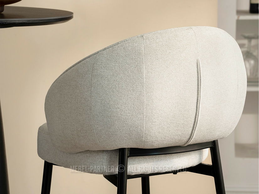 Scaun bar Ravelianto (bej + negru)