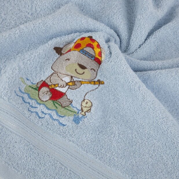 Súprava uterákov 70x140 cm Bambino 29 (3 ks) (nebeská modrá)