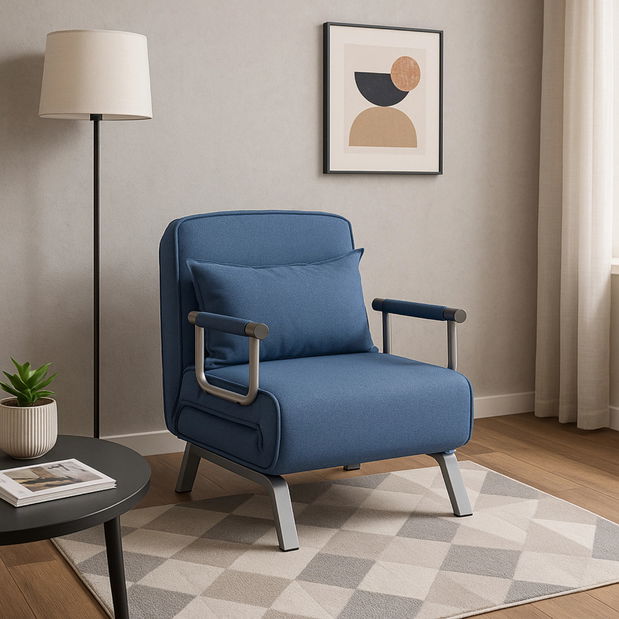 Fotelja ​​na razvlačenje Bancarias (plava) 