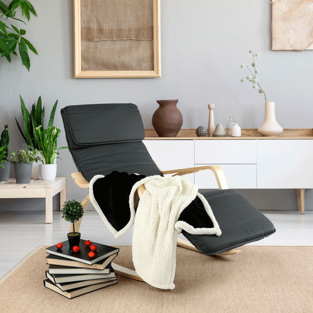 Hintaszék Runde (szürke + nyír) *kiárusítás