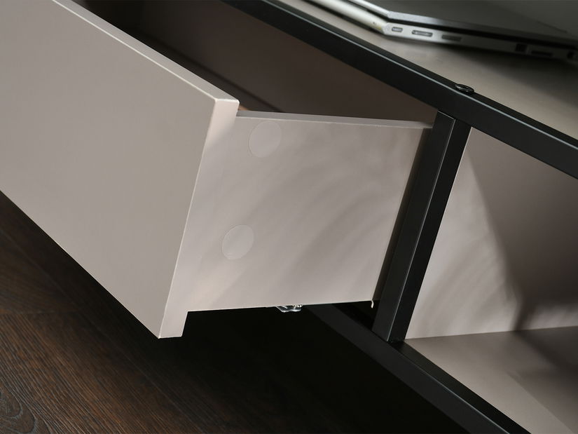 TV stolík/skrinka Subsidios (čierna)