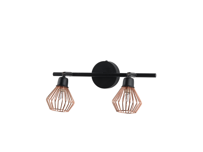 Lámpa Ventura S (fekete réz szín)
