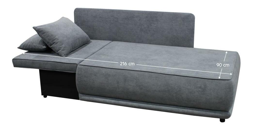 Canapea Lestat (gri) (S)