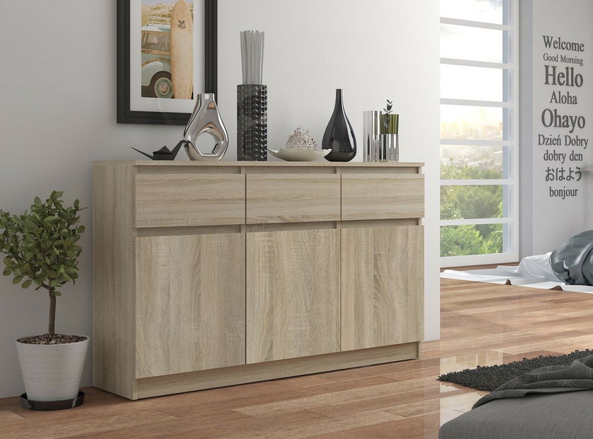 Komód Keanu VI (szonoma tölgy)