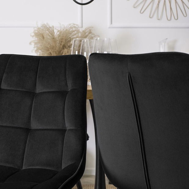 Blagovaonska stolica Rango (crna) 