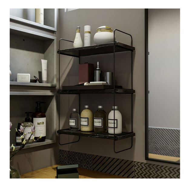 Polc Pulla (fekete márvány) 