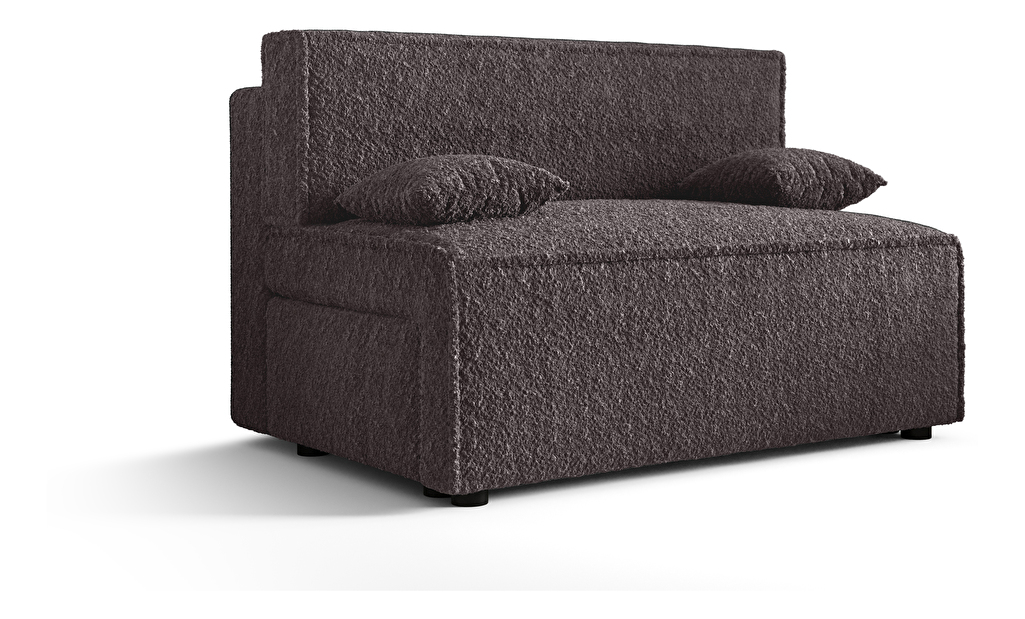 Kétszemélyes kanapé Mirage (barna)
