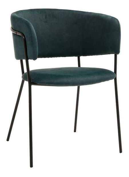 Jedálenská stolička Proof (zelená tmavšia + čierna)