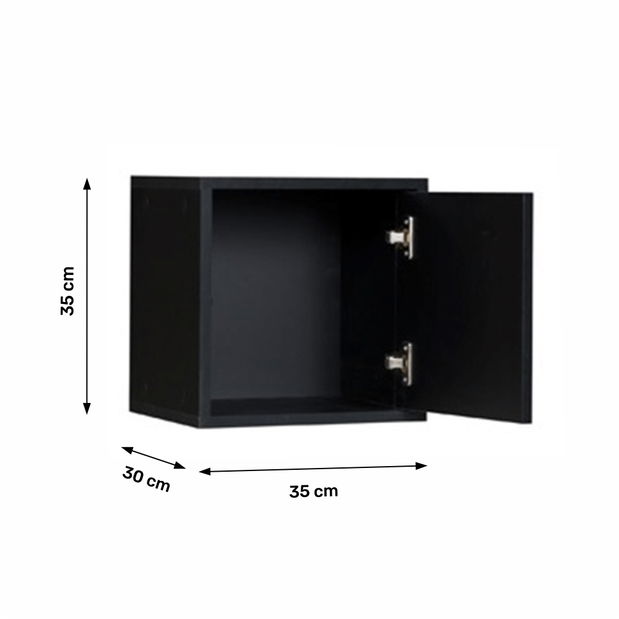 Raft multifuncțional typ 11 Marlana (negru) 