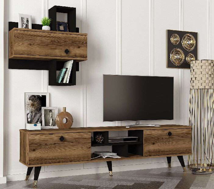 Mobilier living Selma (Lydia + Negru)