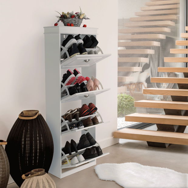 Pantofar 4-rânduri Slebera typ 3 (alb) *resigilat