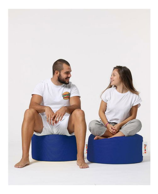 Fotoliu puf Rapeto (albastru)