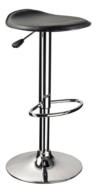 Barová stolička A-041 (ekokoža čierna)