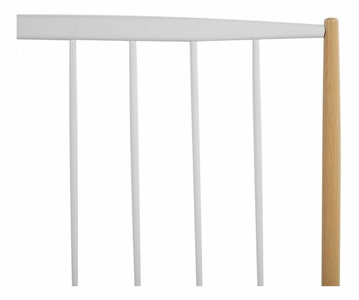 Bračni krevet 140x200 cm Mares (bijela)