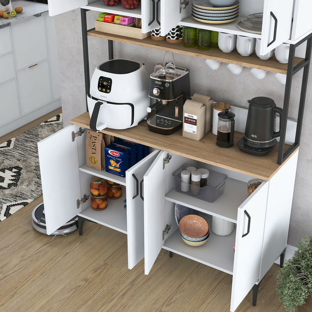 Policová skriňa Jeli (orech)