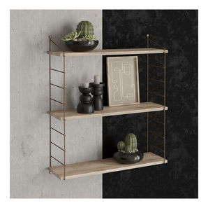 Polica Aaron 3 (smeđa)