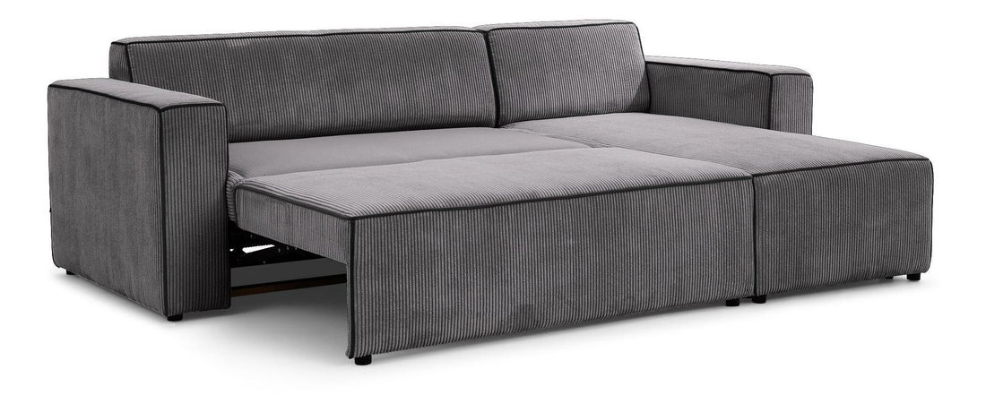 Colțar Castello (gri închis) (D)